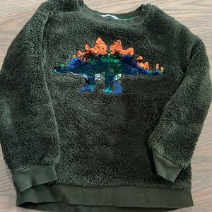 H&M fleece fuzzy sweatshirt